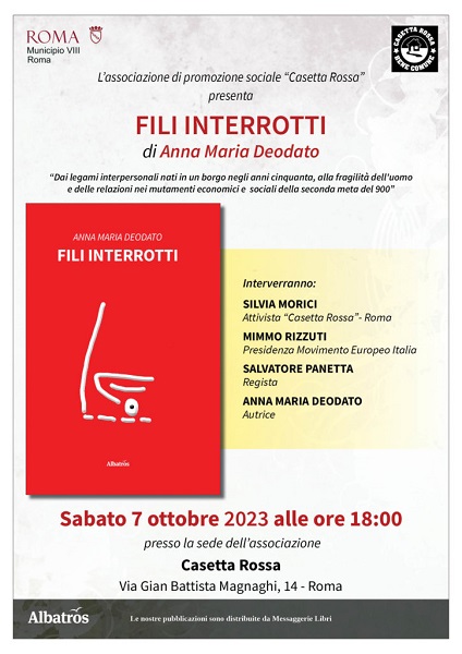 presentazione libro Anna Maria Deodato roma