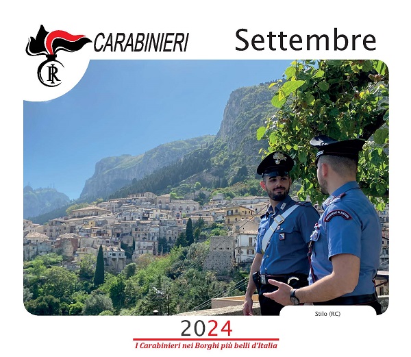 calendario carabinieri - stilo