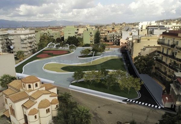 nuova piazza rione guarna - reggio