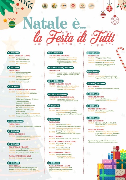 programma natale taurianova