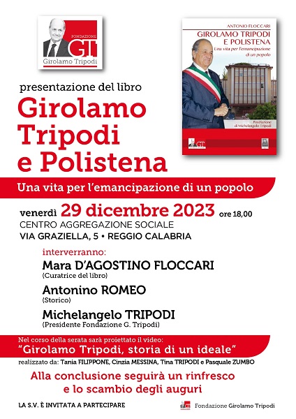 presentazione libro girolamo tripodi - reggio