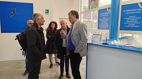 Visita Presidente Fondazione Con il Sud - consorzio macramè