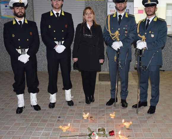 Pietra di inciampo limbadi guardia di finanza