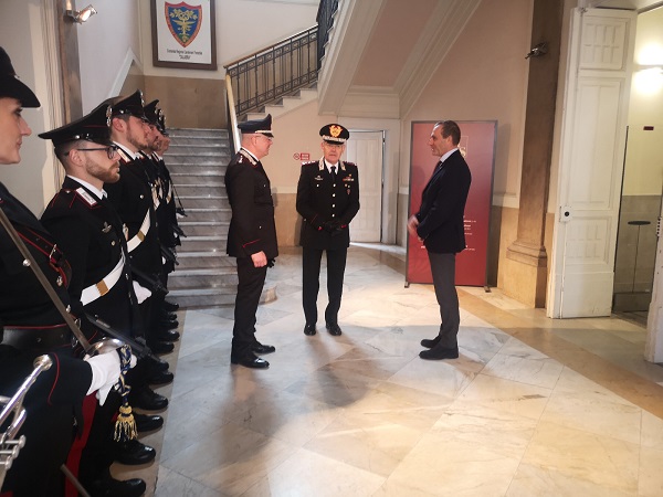 Generale di Corpo d'Armata Andrea Rispoli - carabinieri reggio