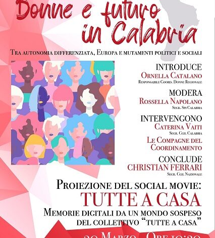 evento Donne e futuro in Calabria - lamezia terme