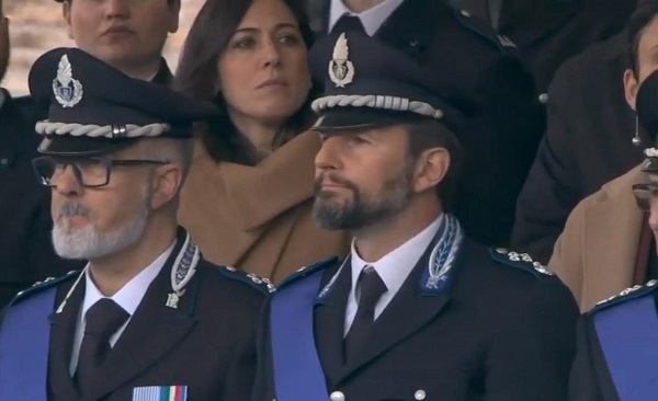 Giovanna Russo - festeggiamenti Polizia penitenziaria roma