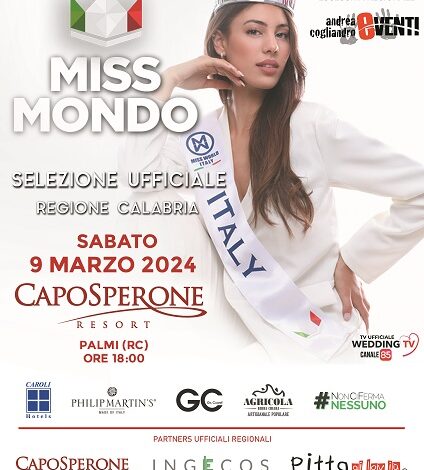 miss mondo calabria