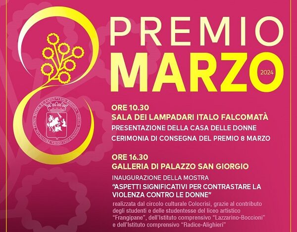 premio 8 marzo reggio calabria