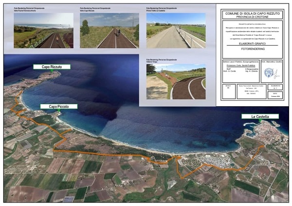 progetto pista ciclabile isola capo rizzuto