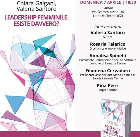 presentazione libro Valeria Santoro - lamezia terme