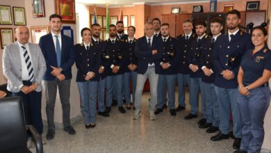 nuovi agenti e vice ispettori - questura vibo valentia