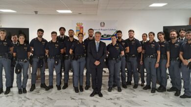 nuovi agenti - polizia di stato reggio calabria