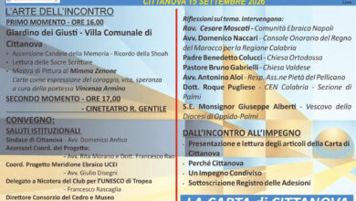 Giornata Europea della Cultura Ebraica - cittanova